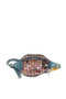 Nicole Lee USA Eco-Leather Saddle Bag