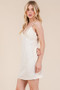 GeeGee Lace Detail Adjustable Strap Mini Cami Dress
