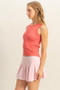 HYFVE Stretchy Ribbed Round Neck Sweater Tank