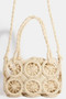 Fame Intricate Braided Wheels Crossbody Bag