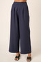Mittoshop Inverted Pleat Detail Wide Leg Pants