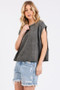 Mittoshop Round Neck Cap Sleeve T-Shirt