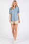 Mittoshop Collared Neck Puff Sleeve Shirt