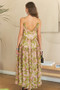 ADORA Ruffled Tiered Scoop Neck Cami Dress