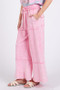 SAGE + FIG Mineral Washed Terry Wide Leg Pants