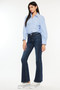 Kancan Full Size Mid Rise Flare Jeans