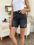 Judy Blue Full Size High Waist Rigid Magic Denim Shorts