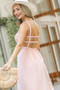 And The Why Smocking Open-Back Sleeveless Midi Dress