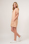 And The Why Washed Gauze Roll-up Sleeve Comfort Utility Romper