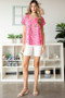Heimish Full Size Animal print V-Neck Short Sleeve T-Shirt Plus Size