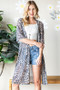 Heimish Full Size Leopard Open Front Cardigan Plus Size