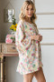 Heimish Full Size Multi Color Floral Open Cardigan Plus Size