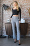 Heimish Full Size Plaid Flare Pants with Wide Waist Band Plus Size