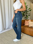 RFM Full Size High Rise Straight Tummy Control Jeans