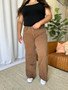 RFM Full Size High Rise Garment Dye Wide Leg Jeans
