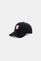 Zenana Ribbon Bow Chenille Patch Baseball Cap