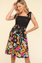 Haptics Smocked Cami Floral Dress