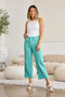 RFM Crop Chloe Full Size Tummy Control High Waist Raw Hem Jeans