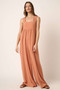Mittoshop Sleeveless Wide Leg Jumpsuit