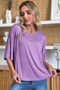 Basic Bae Bamboo Full Size Round Neck Drop Shoulder T-Shirt