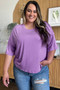 Basic Bae Bamboo Full Size Round Neck Drop Shoulder T-Shirt