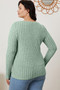 Basic Bae Full Size Ribbed V-Neck Long Sleeve T-Shirt