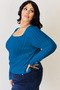 Basic Bae Full Size Ribbed Long Sleeve T-Shirt