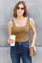Basic Bae Full Size Square Neck Wide Strap Tank