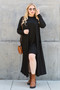 Basic Bae Full Size Open Front Long Sleeve Cover Up