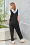 Double Take Full Size Sleeveless Straight Jumpsuit