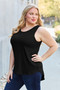 Basic Bae Full Size Round Neck Curved Hem Tank