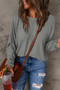 Double Take Full Size Round Neck Long Sleeve T-Shirt