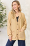 Heimish Full Size Button Up Long Sleeve Cardigan
