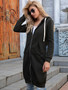 Ivy Lane Full Size Zip-Up Longline Hoodie with Pockets