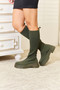 WILD DIVA Footwear Knee High Platform Sock Boots
