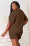 Basic Bae Full Size Soft Rayon Half Sleeve Top and Shorts Set