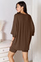 Basic Bae Full Size Soft Rayon Three-Quarter Sleeve Top and Shorts Set