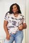 Double Take Tie-Dye V-Neck T-Shirt