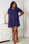 Mandy V-Neck Flounce Sleeve Tiered Dress