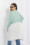 Culture Code Until You Came Color Block Duster Cardigan
