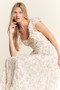 Jade By Jane Full Size Ruffle Sleeve Tiered Maxi Dress Plus Size