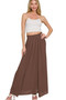 Zenana Woven Crinkle Gauze Long Skirts