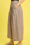 Umgee Pinstripe Crop Palazzo Pants