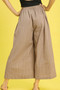 Umgee Pinstripe Crop Palazzo Pants