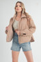 Aemi + Co Quilted Zip Up Puffer Jacket