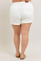 Judy Blue Plus Size High Waist Cuff Denim Shorts