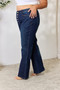 Judy Blue Full Size Button-Fly Straight Jeans