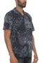 Mens Collared Print Button Down​​​​​​
