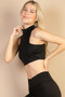 High Neck Sleeveless Top 