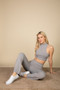 High Neck Sleeveless Top 